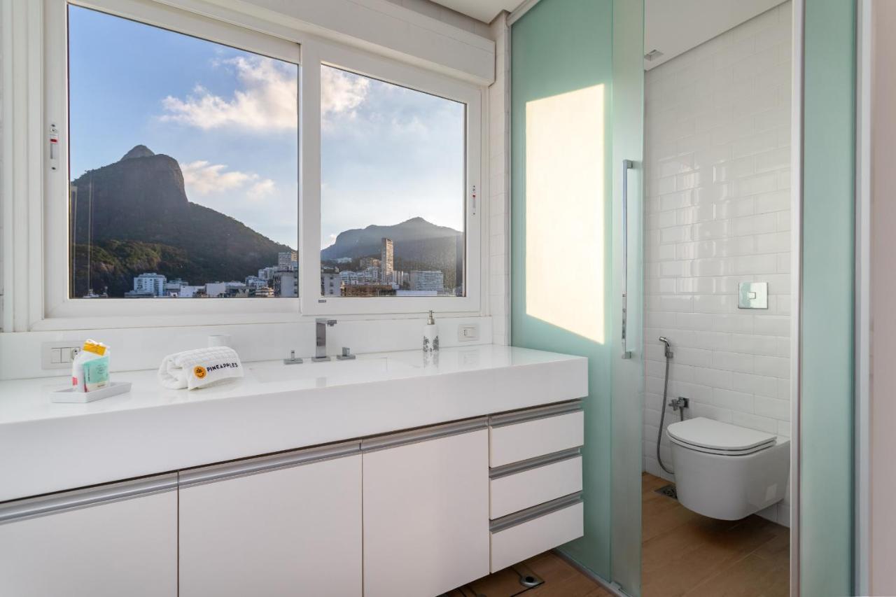 Belo No Leblon - Vista Para Morro 2 Irmaos - Guc6 Zn1 Rio de Janeiro Kültér fotó
